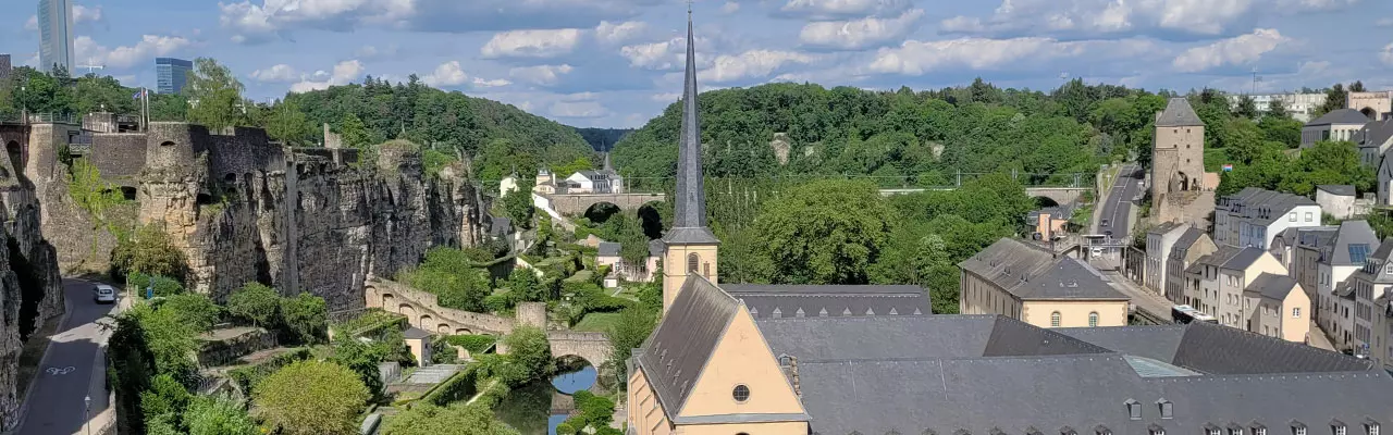 Vue de Luxembourg