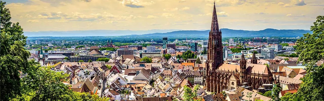 Vue de Fribourg-en-Brisgau