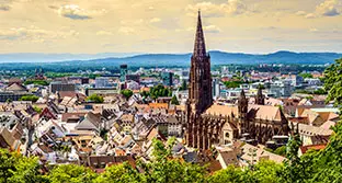 Vue de Fribourg-en-Brisgau