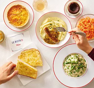 Menu du Bistro TGV INOUI