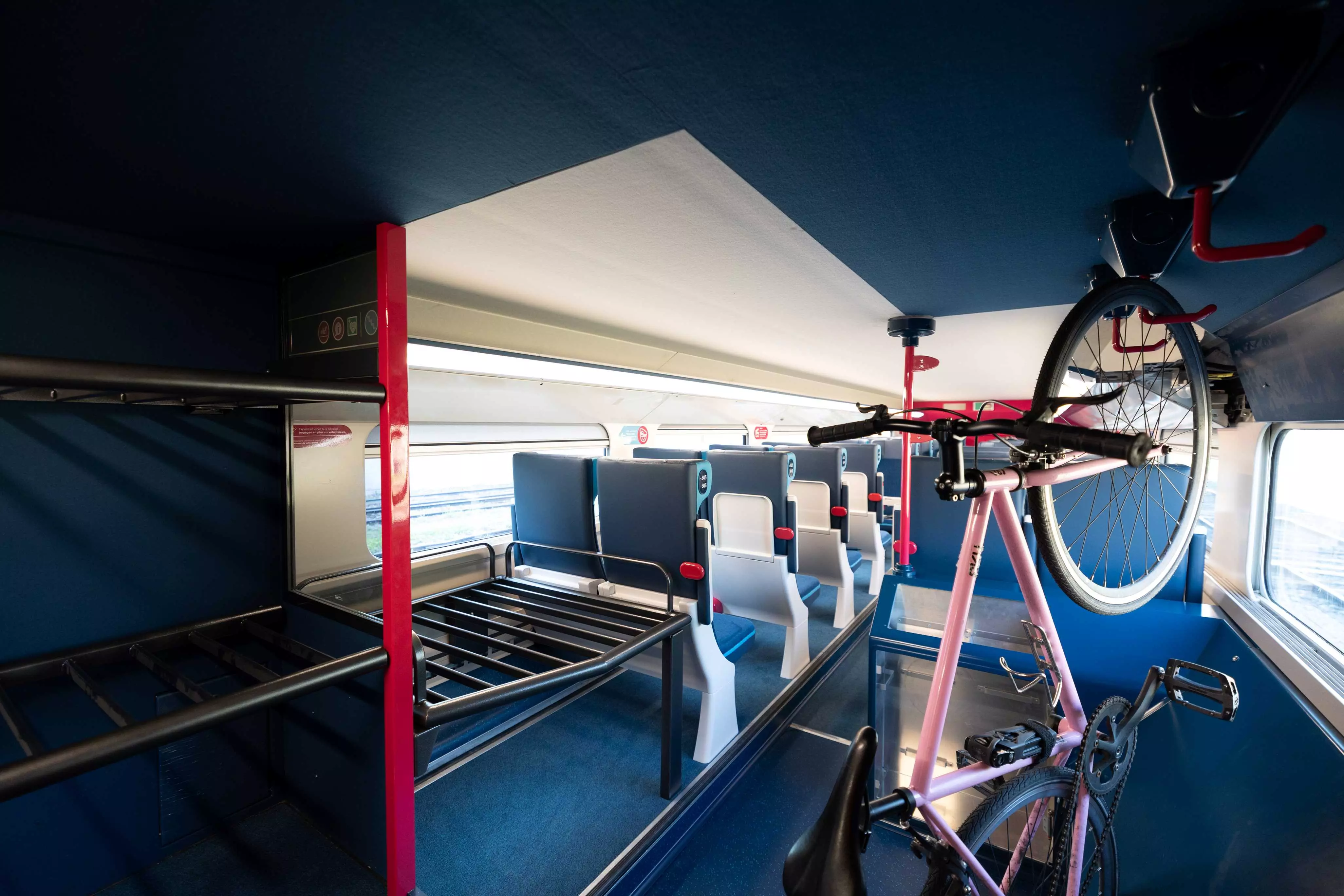 Espace Vélo de la nouvelle rame OUIGO