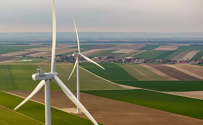Parc éolien de Cheniers Énergies (51)
