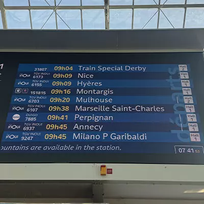 Affichage personnalisé 