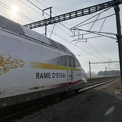 Rame d'essai TGV INOUI