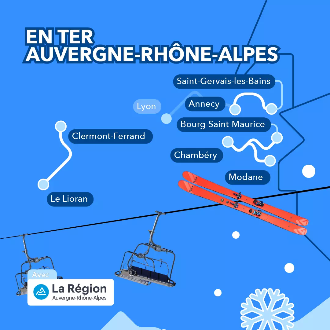 En TER Auvergne-Rhône-Alpes