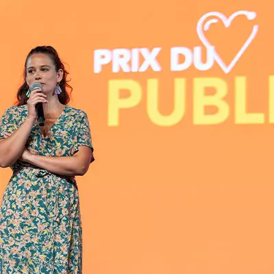 Remise du Prix du Public avec Lucie Lucas – Comédienne